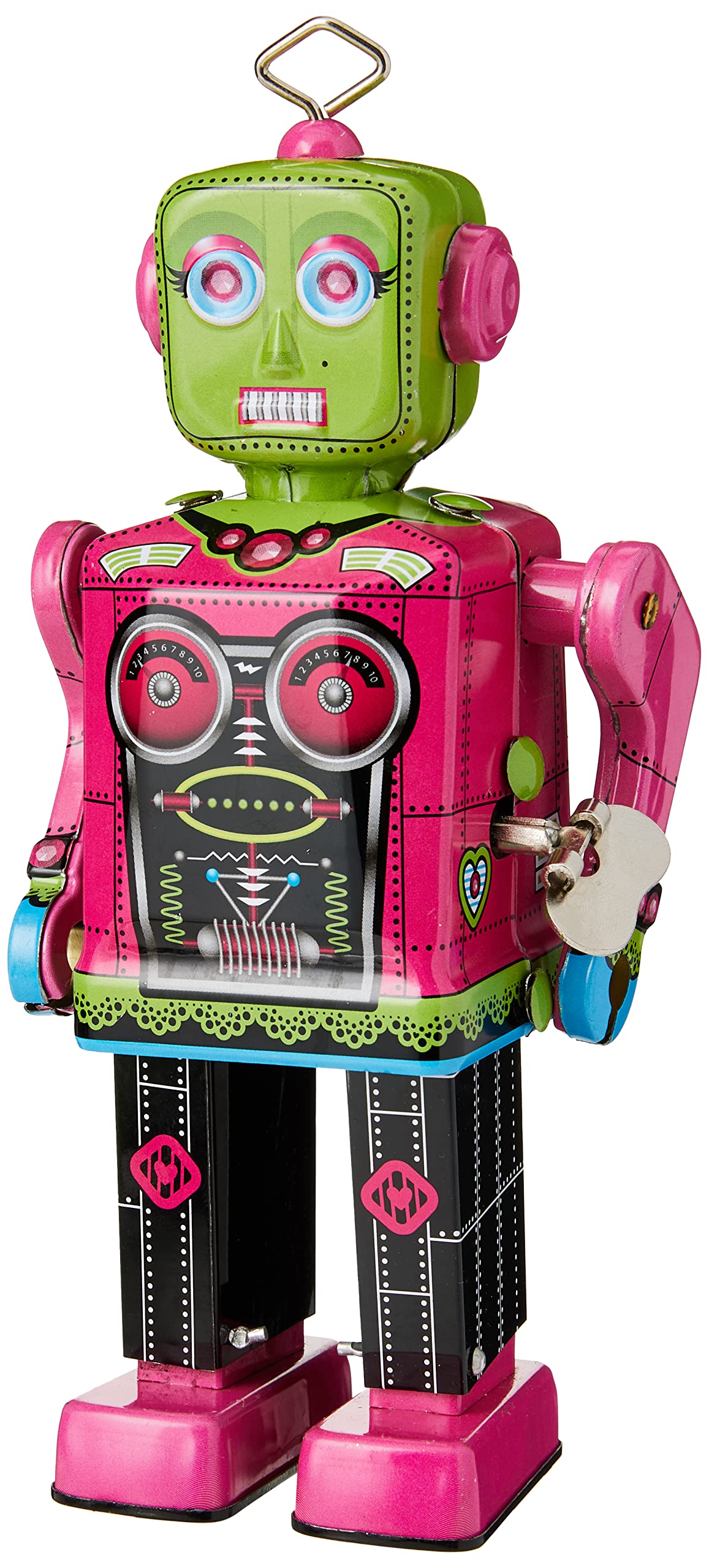 Amazon.com: Tobar SC-RG Roberta Robot, Pink & Green : Toys & Games